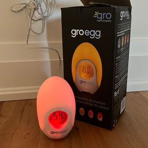 changes colour to let you know the temperature of a room, too hot/cold